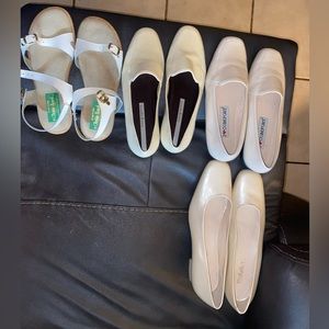 Older Women’s white shoes all for $30 All size 8